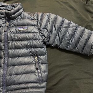 Patagonia Kids Puffer Jacket - navy blue